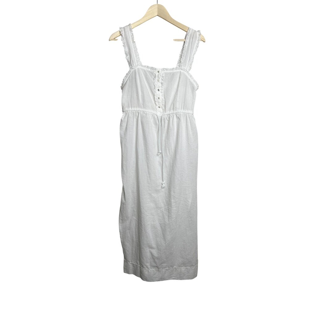 Free People Intimately Morning Light Romantic White Nightie Slip Dress Size Smal - Picture 2 of 6